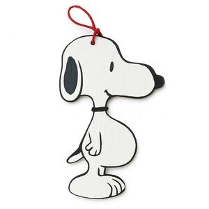 Wooden Snoopy Ornament